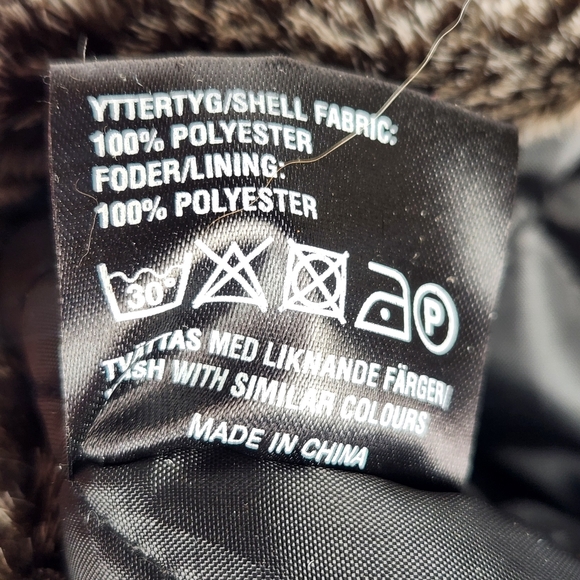 ENGELSONS Mens Trapper Hat Medium Blue Faux Fur Ear Flaps Winter Made Sweden NEW - Picture 9 of 13